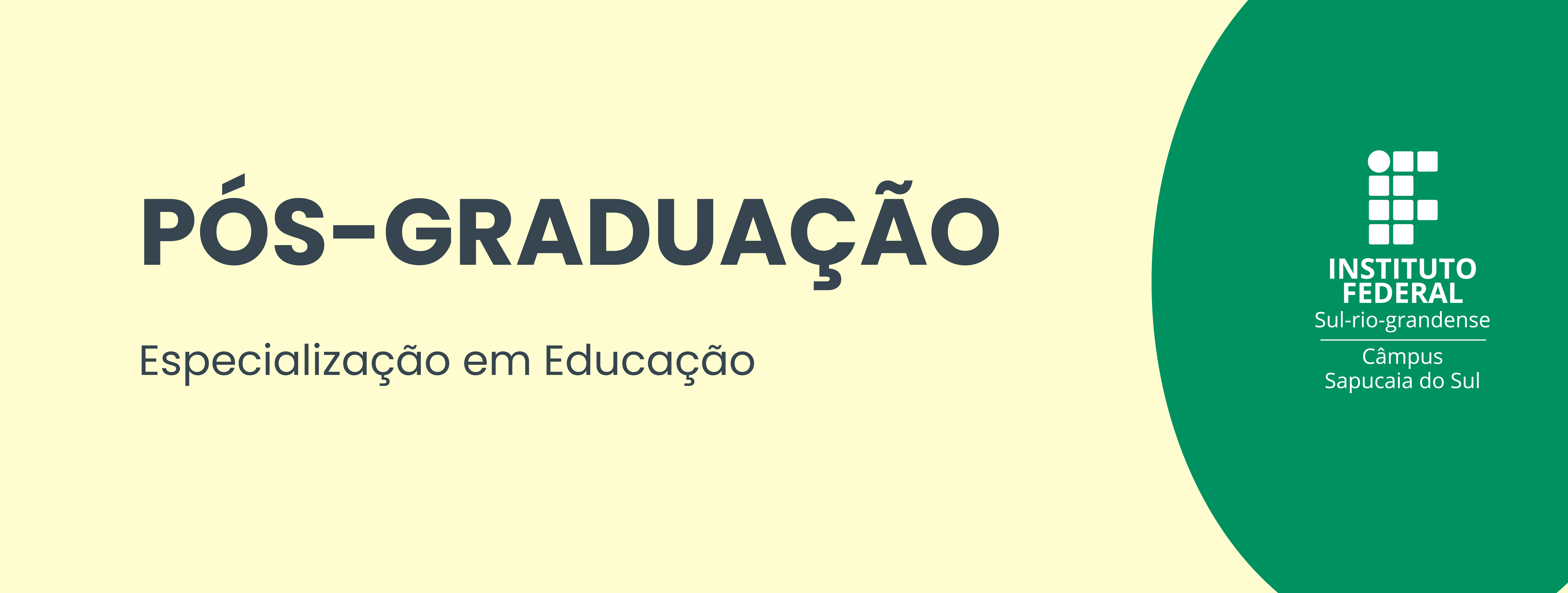 Pós-graduação