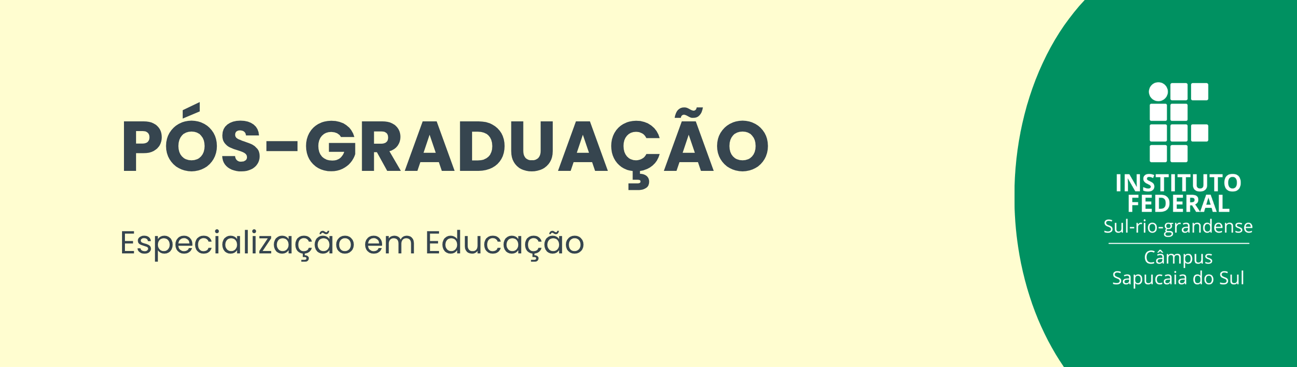 Pós-graduação
